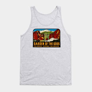 Garden of the Gods Vintage Style Design Tank Top